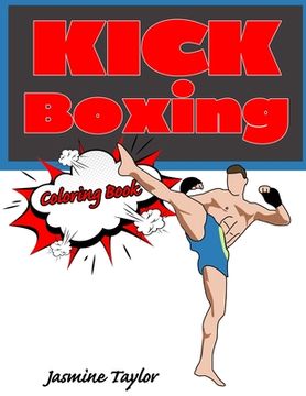 portada Kickboxing Coloring Book (en Inglés)