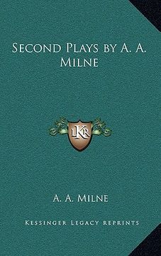 portada second plays by a. a. milne (in English)