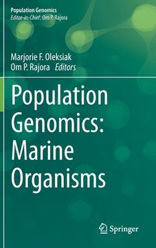 portada Population Genomics: Marine Organisms (in English)