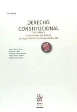 portada Derecho Constitucional Volumen II 10ª Edición 2016