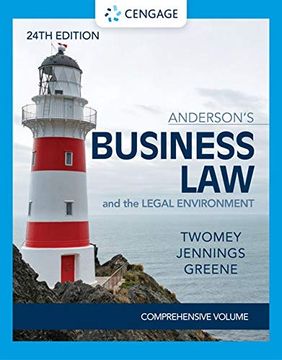 portada Anderson'S Business law & the Legal Environment - Comprehensive Edition (in English)