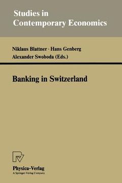 portada banking in switzerland (en Inglés)