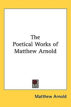 portada the poetical works of matthew arnold (en Inglés)