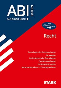 portada Stark abi - auf Einen Blick! Wirtschaft/Recht Bayern: Recht (in German)