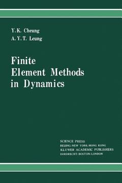 portada finite element methods in dynamics (en Inglés)