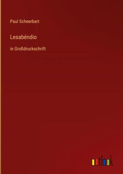 portada Lesabéndio: in Großdruckschrift (en Alemán)