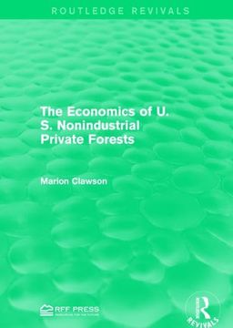 portada The Economics of U.S. Nonindustrial Private Forests (en Inglés)