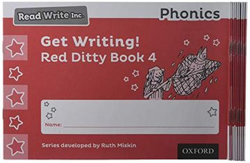 portada Read Write Inc. Phonics: Get Writing! Red Ditty Book 4 Pack of 10 (en Inglés)