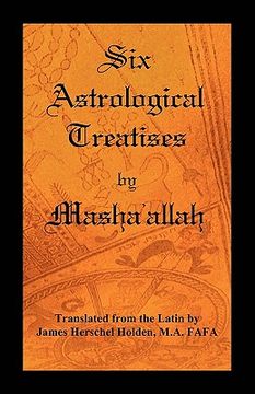 portada six astrological treatises by masha'allah (in English)