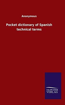 portada Pocket Dictionary of Spanish Technical Terms (in English)
