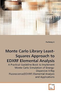 portada monte carlo library least-squares approach to edxrf elemental analysis (en Inglés)