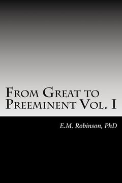 portada From Great to Preeminent: Success Tools For Overachievers (in English)