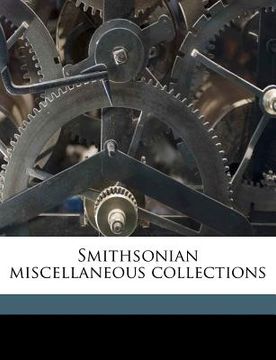 portada smithsonian miscellaneous collections volume v. 87 1934 (in English)