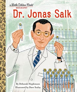 portada Dr. Jonas Salk: A Little Golden Book Biography (en Inglés)