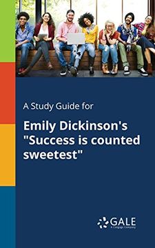 portada A Study Guide for Emily Dickinson's "Success is Counted Sweetest"