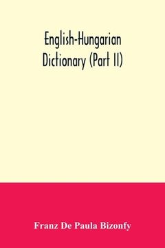 portada English-Hungarian dictionary (Part II)