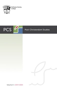 portada Post-Christendom Studies: Volume 4