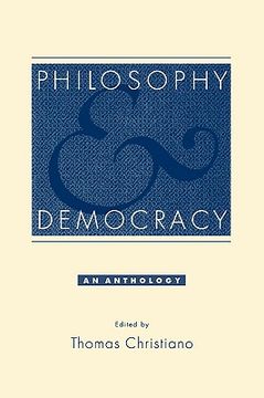 portada philosophy and democracy: an anthology (in English)
