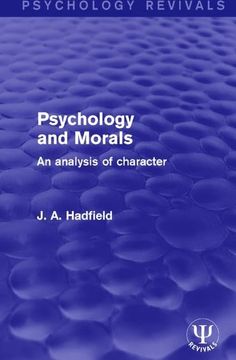 portada Psychology and Morals: An Analysis of Character
