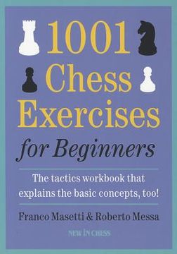 portada 1001 chess exercises for beginners