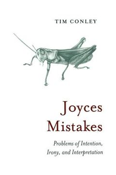 portada joyces mistakes: problems of intention, irony, and interpretation (en Inglés)