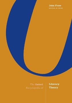 portada The Oxford Encyclopedia of Literary Theory (in English)