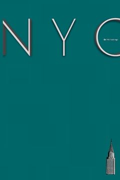 portada NYC Teal Chrysler building Graph Page style $ir Michael Limited edition: NYC Teal Chrysler building Graph Page style $ir Michael Limited edition (en Inglés)