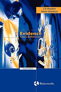 portada Evidence Cases & Materials: Cases and Materials (en Inglés)
