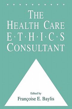 portada the health care ethics consultant (in English)