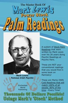 portada The Master Book of Mark Lewis Power Stock Palm Readings (en Inglés)