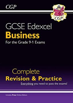 portada New Gcse Business Edexcel Complete Revision and Practice - Grade 9-1 Course (Cgp Gcse Business 9-1 Revision) 