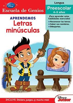 portada Escuela de Genios: Aprendemos Letras Mayúsculas (in Spanish)
