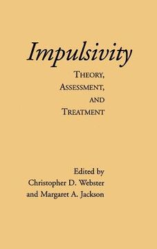 portada impulsivity: theory, assessment, and treatment (en Inglés)