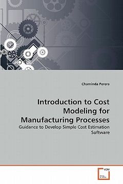 portada introduction to cost modeling for manufacturing processes (en Inglés)