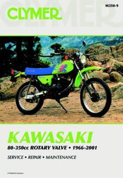 portada kawasaki 80-350cc rotary valve, 1966-2001