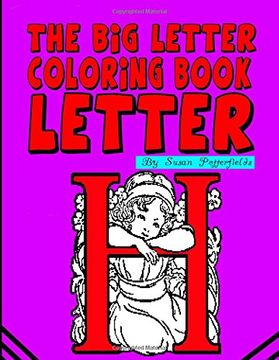portada The Big Letter Coloring Book: Letter H (Volume 8)