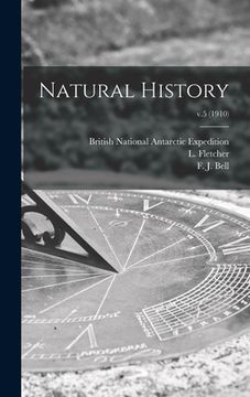 portada Natural History; v.5 (1910) (en Inglés)