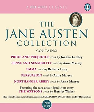 portada The Jane Austen Collection: "Sense and Sensibility", "Pride and Prejudice", "Emma", "Northanger Abbey", "Persuasion" AND "The Watsons" (Unabridged) (Csa Word Collection) (en Inglés)