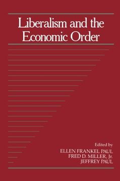 portada Liberalism and the Economic Order: Volume 10, Part 2 (Social Philosophy and Policy) (en Inglés)