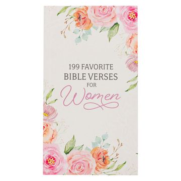 portada 199 Favorite Bible Verses for Women Softcover (en Inglés)