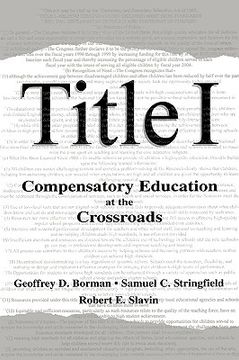portada title i: compensatory education at the crossroads (in English)