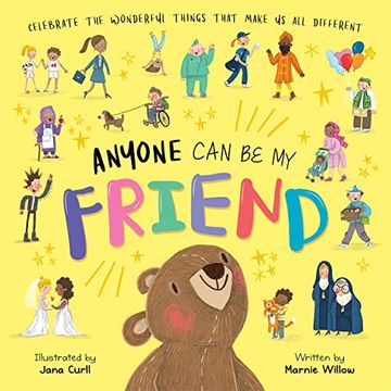 portada Anyone can be my Friend (Children'S Picture Book) (en Inglés)