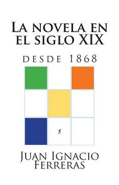 portada La novela en el siglo XIX (desde 1868)