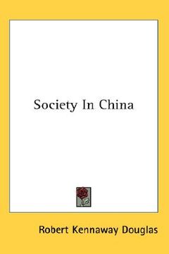 portada society in china (en Inglés)