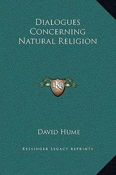 portada dialogues concerning natural religion (en Inglés)