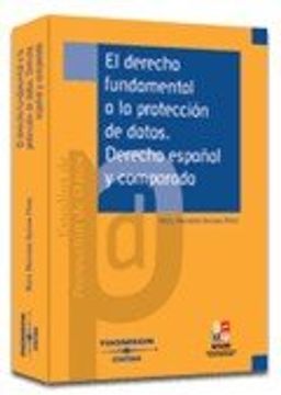 portada Derecho Fundamental Proteccion Datos Dcho Español
