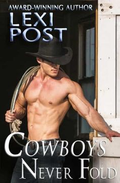 portada Cowboys Never Fold: 1 (Poker Flat Series) (in English)
