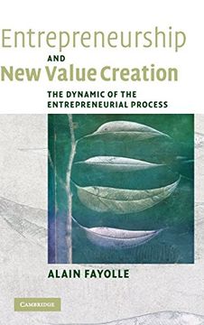 portada Entrepreneurship and new Value Creation Hardback: The Dynamic of the Entrepreneurial Process (en Inglés)
