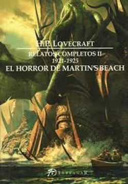 portada Relatos Completos ii 1921-1925 el Horror de Martin's Beach