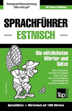portada Sprachführer Deutsch-Estnisch und Kompaktwörterbuch mit 1500 Wörtern (en Alemán)